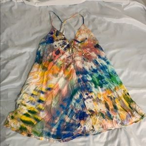 Tie dye dress
